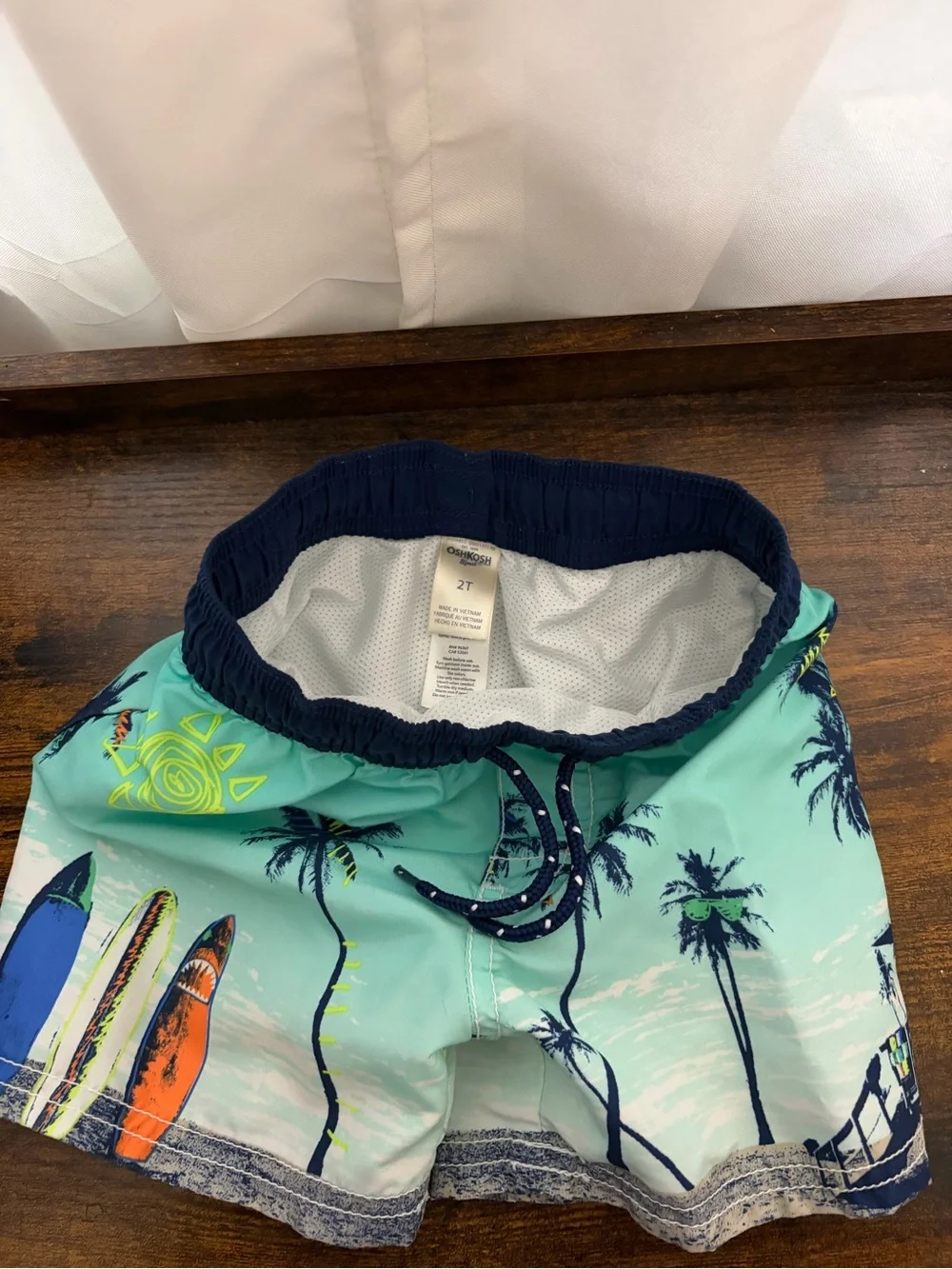 OshKosh B'gosh Palm & Surf Swim Shorts